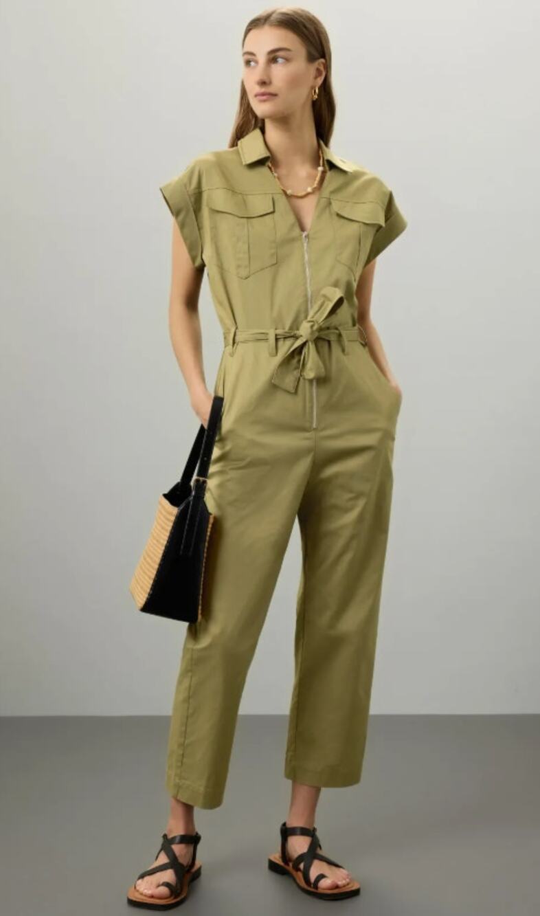 Marissa Webb Collective Dolman Utility Jumpsuit Size 12